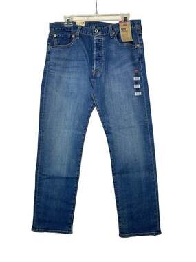Levi's 501 Original Advanced Stretch Jeans Men's Size 33x30 Blue Denim NWT